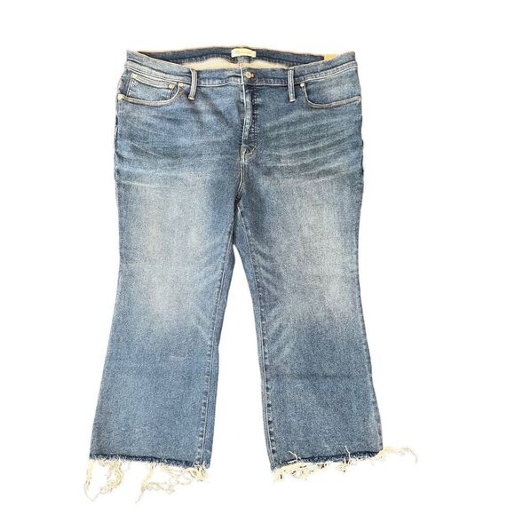 NEW Madewell Cali Demi Boot Jeans NWT Size 36 Medium Wash - Picture 9 of 13